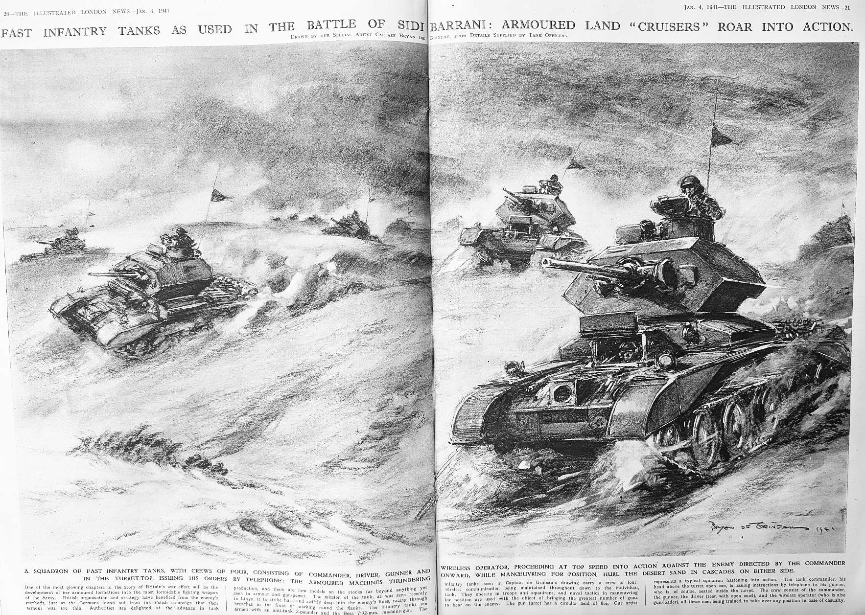 Bardia infantry tanks